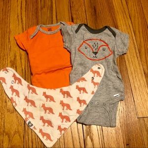 Gerber fox bundle 6-9 month